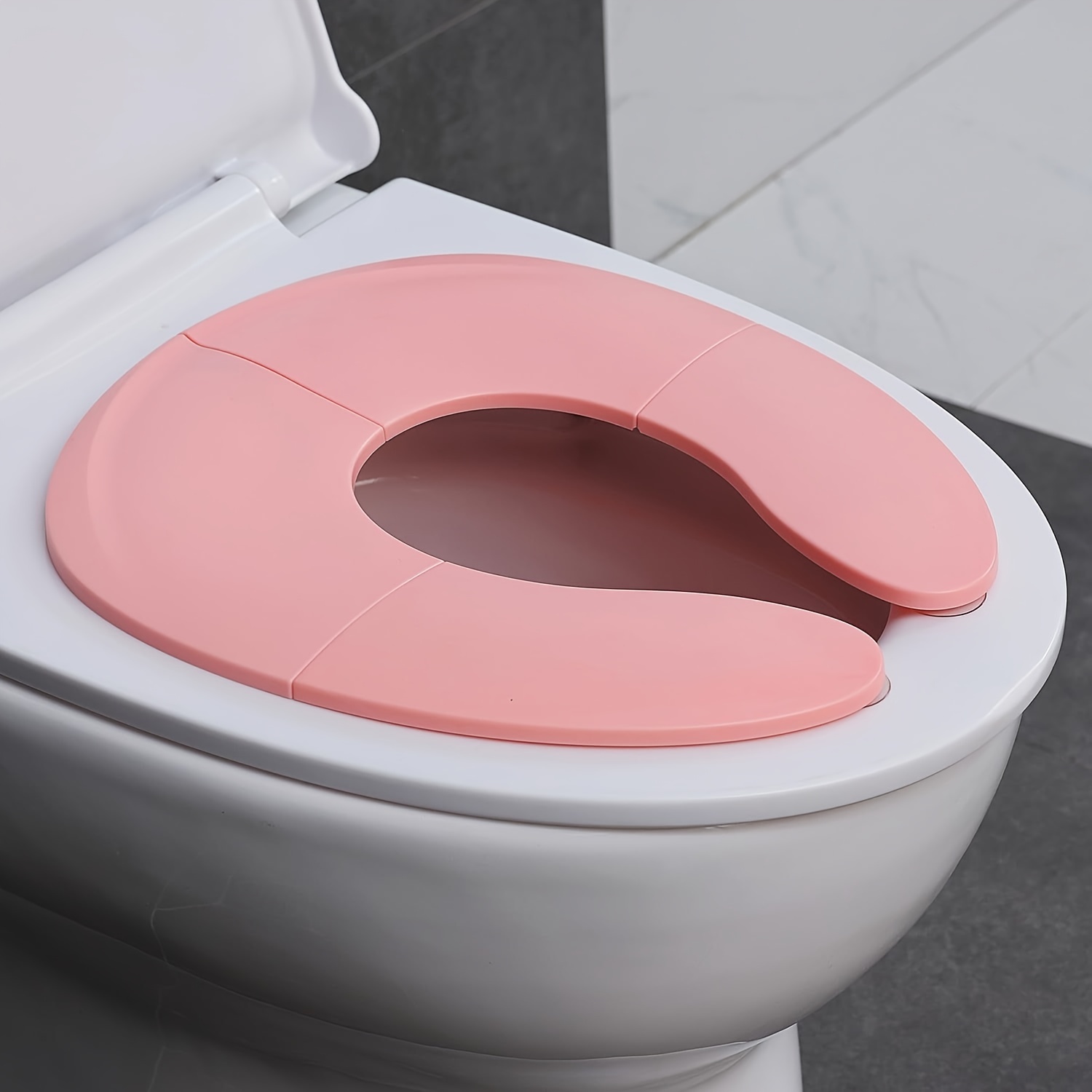 Toddler Potty Training Seat - Assento de treinamento penico dobrável portátil