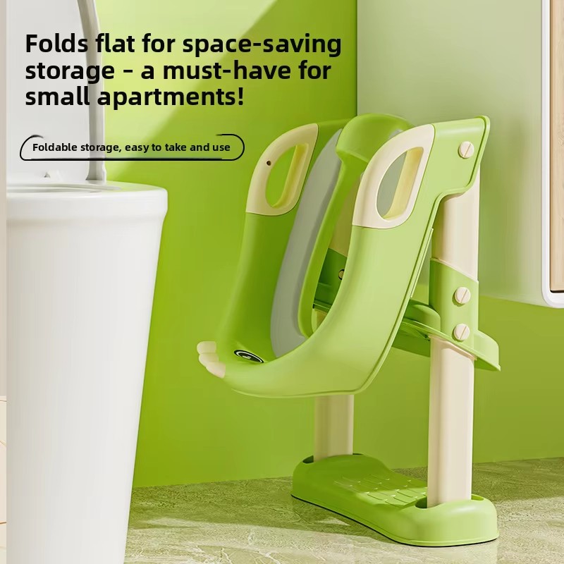 Toddler Potty Training Seat - Escada Sanitária Infantil Dobrável Extra Grande