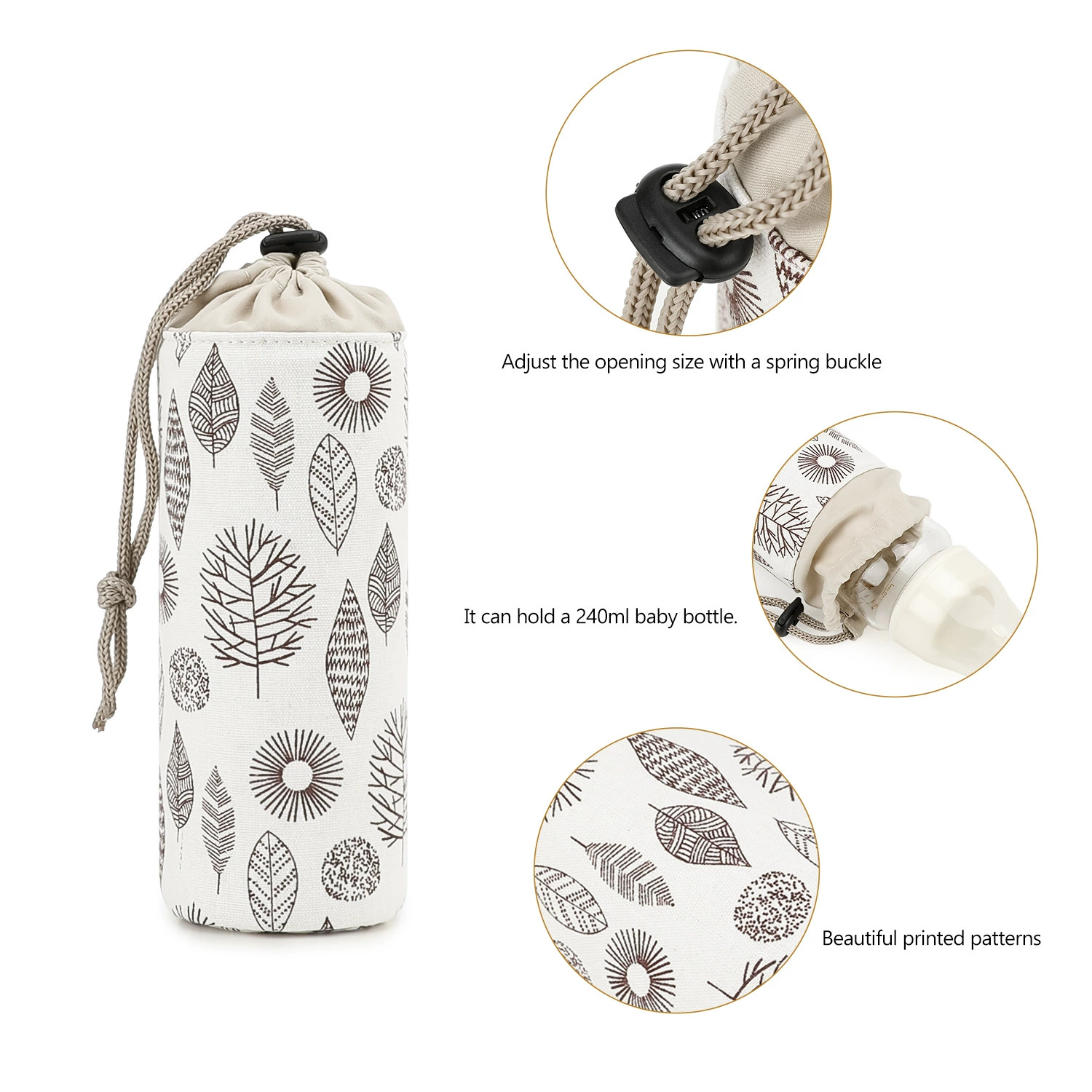 Portable Bottle Warmer - Sacos de isolamento de garrafa de