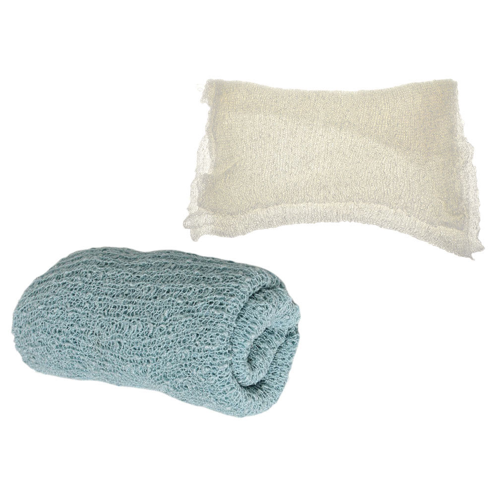 Baby Swaddle Blanket - 2 Peças de Manta para Fotografia
