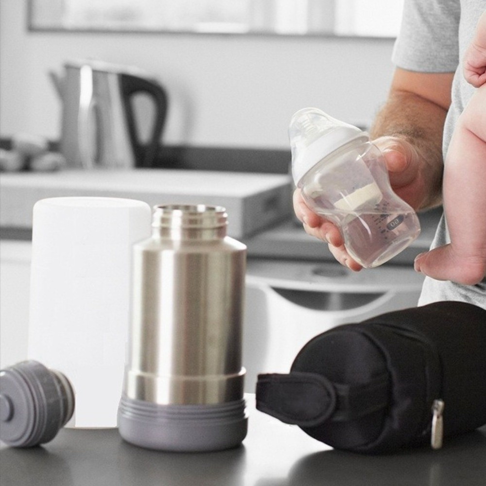 Portable Bottle Warmer - Bolsa Térmica Leve Antichoque para Mamadeira
