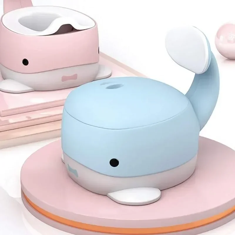 Toddler Potty Training Seat - Cute Whale Bunny Potty para crianças,