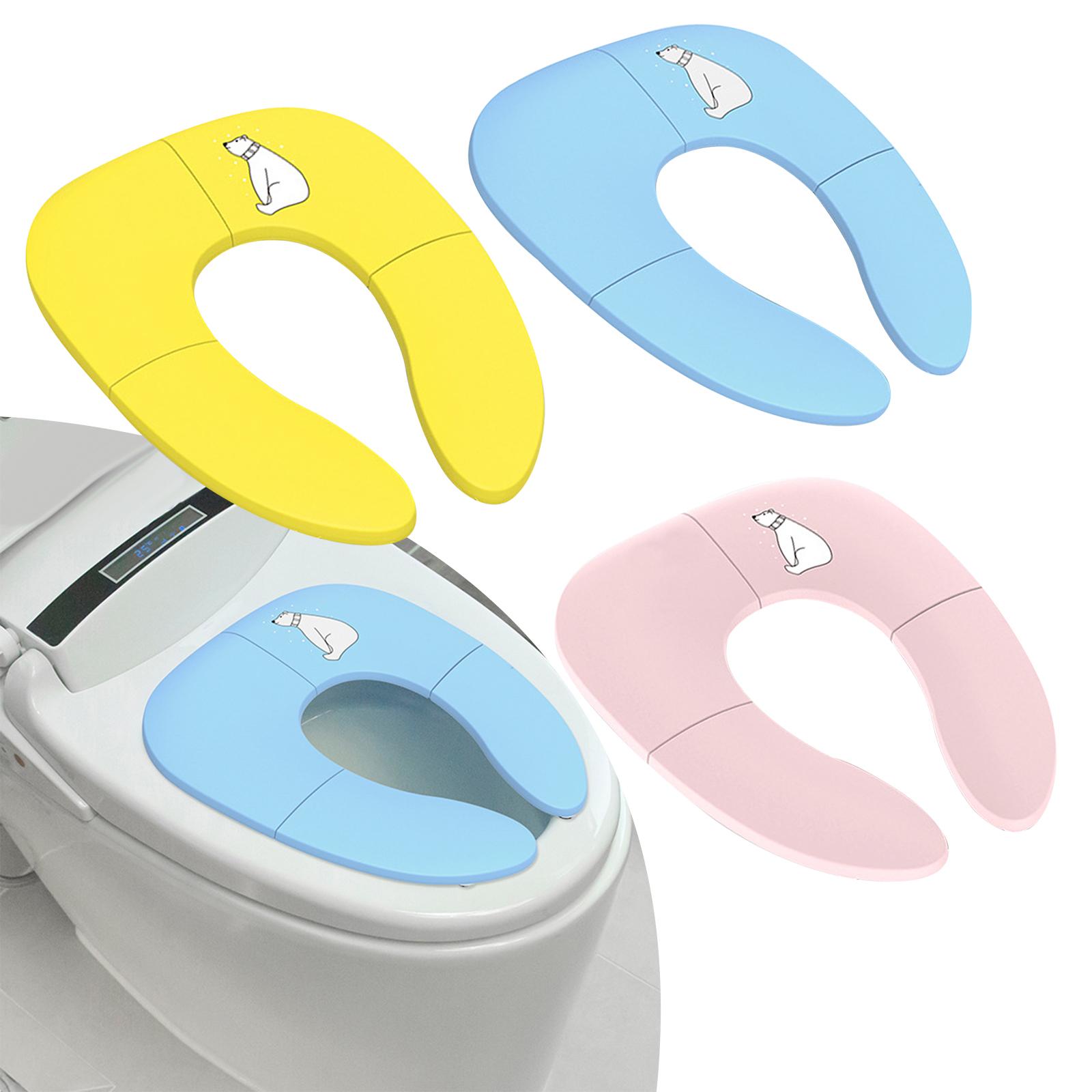 Toddler Potty Training Seat - Assento sanitário dobrável assento de treinamento