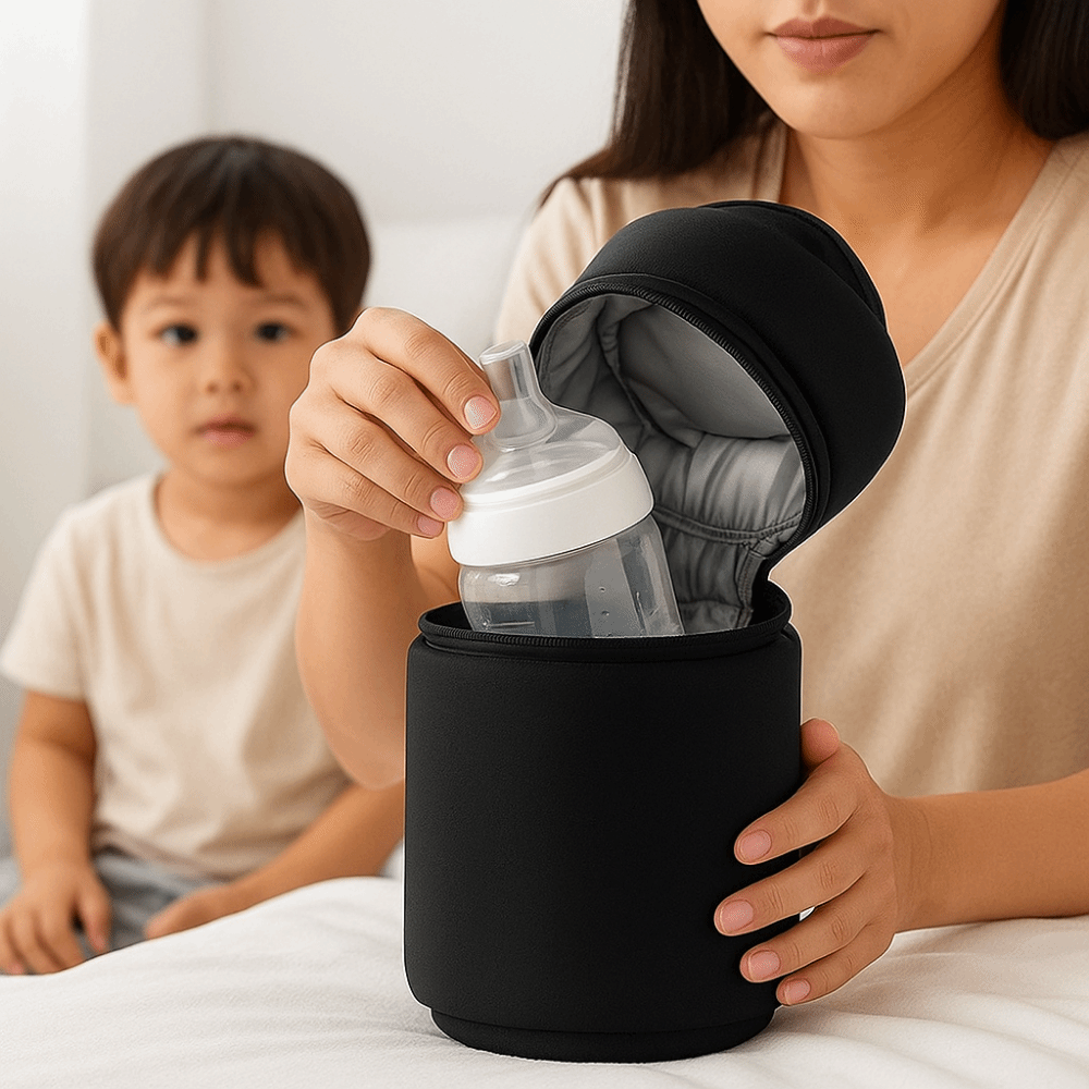 Portable Bottle Warmer - Leve anti-choque leite mais quente garrafa