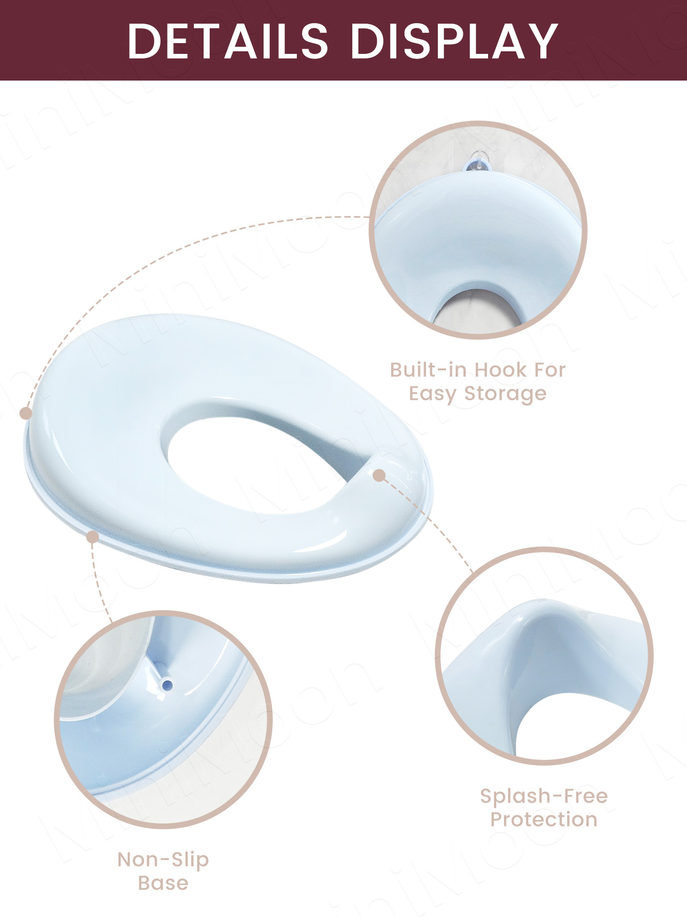 Assento sanitário portátil par - Toddler Potty Training Seat avaliação e preço