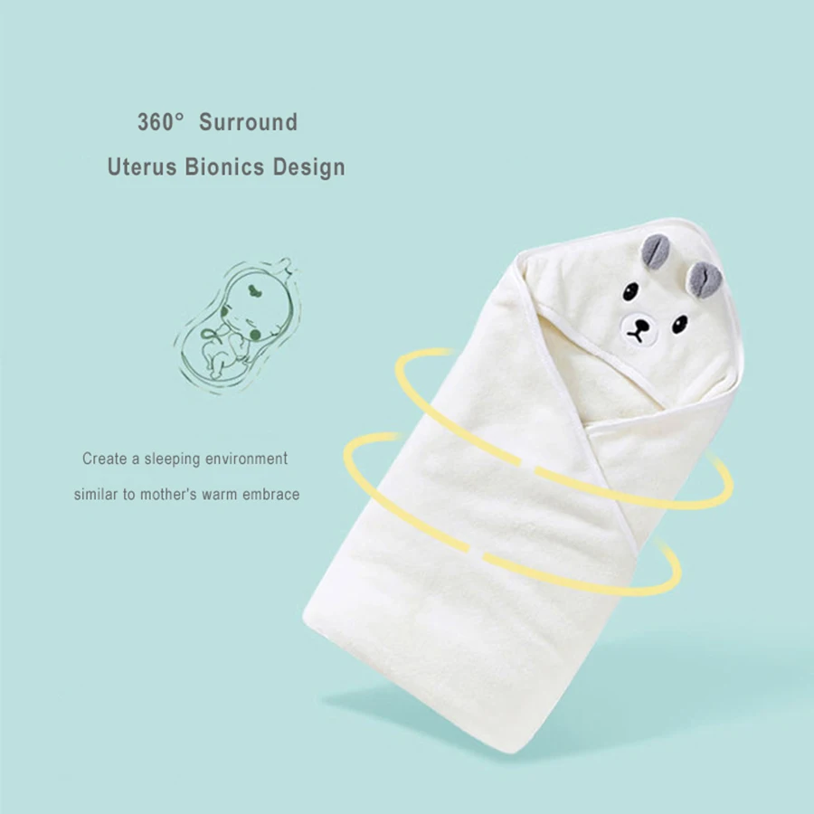 Roupão de Banho para Bebês e C - Baby Swaddle Blanket avaliação e preço