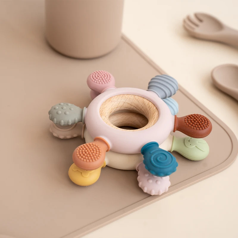 1 unidade Mordedor de Silicone - Baby Products Application avaliação e preço