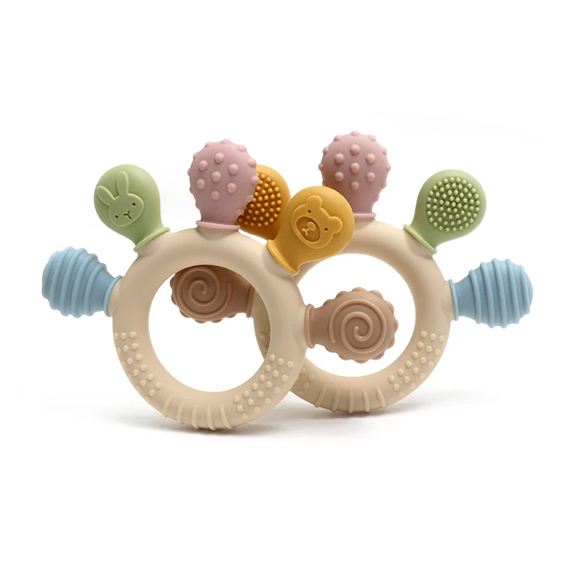 Novo Mordedor de Silicone Mult - Baby Products Application avaliação e preço