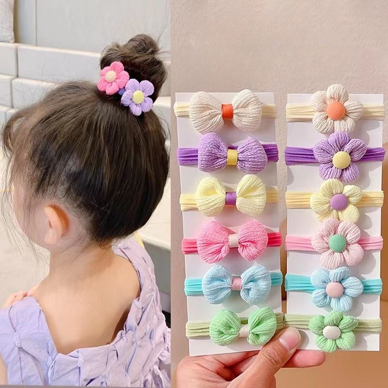 Conjunto de 6 Laços de Cabelo  - Baby Products Set avaliação e preço