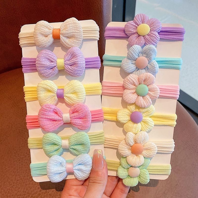 Conjunto de 6 Laços de Cabelo  - Baby Products Set avaliação e preço