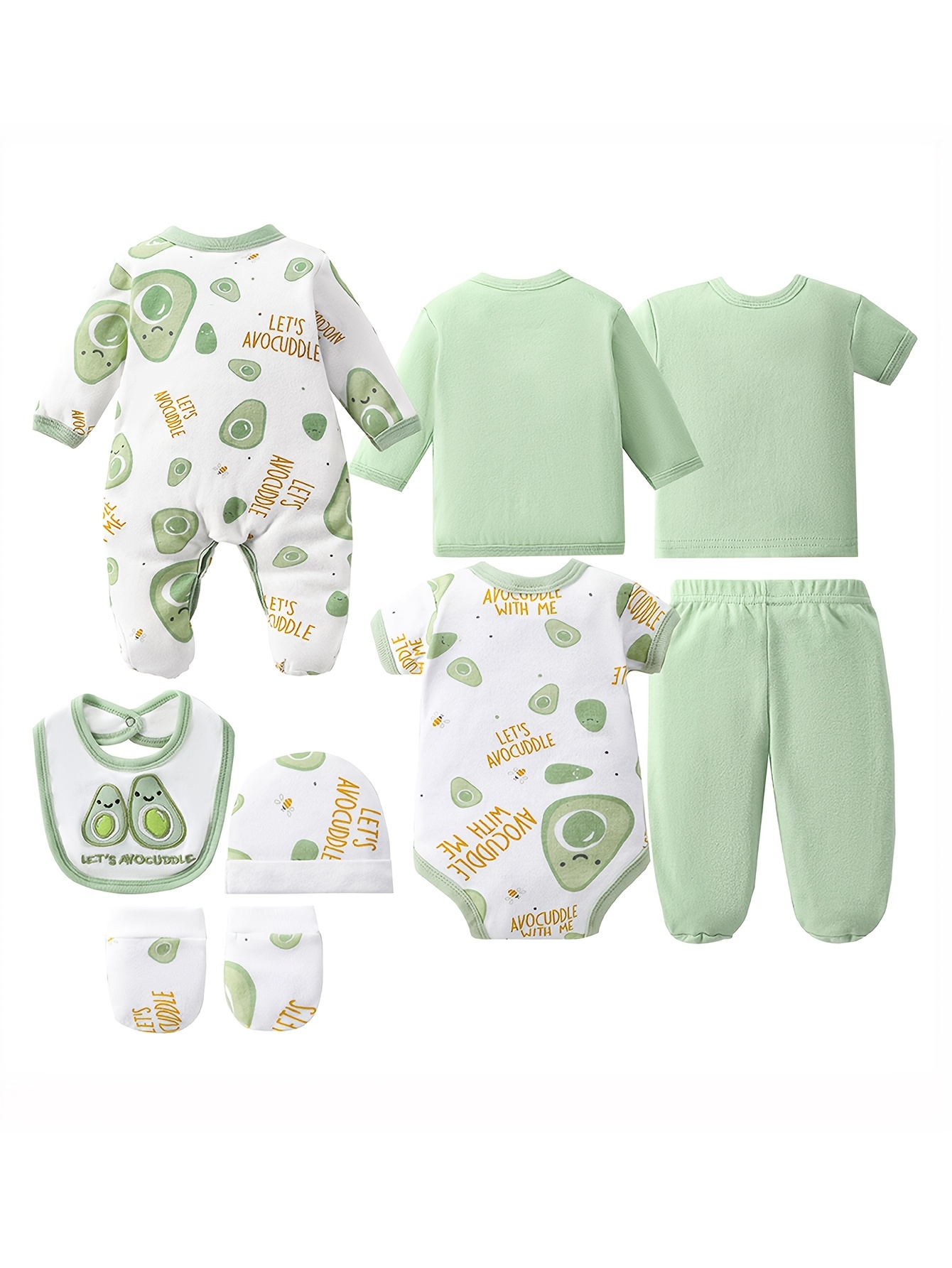 Conjunto de 8 peças para recém - Baby Products Sale avaliação e preço